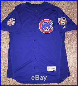 2016 David Ross Chicago Cubs Game Used Spring Training Jersey