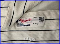 2016 Griffin Benedict San Diego Padres TBTC Game Used Worn MLB Baseball Jersey