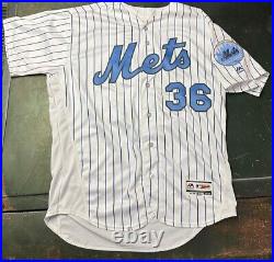 2016 NY Mets Sean Gilmartin Field Jersey Happy Fathers Day Signed Autographed