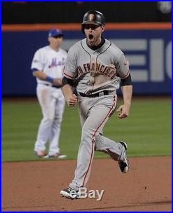 2016 San Francisco Giants Conor Gillaspie Game-Used Post HR Jersey MLB COA