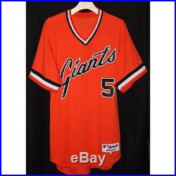 2016 San Francisco Giants Matt Duffy Game-Used HR Jersey 6/18/2016 MLB COA