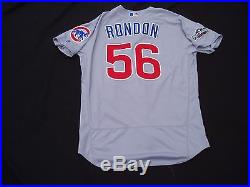 2016 World Series Chicago Cubs Hector Rondon Game Used Worn Jersey NLDS Game 4