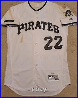 2017 Andrew Mccutchen Game Used Pittsburgh Pirates Walkoff Hr Jersey! Mlb Holo