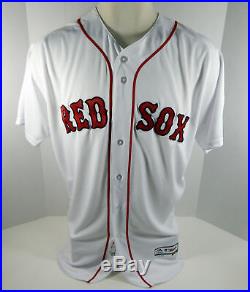 2017 Boston Red Sox Robbie Ross Jr. #28 Game Issued White Jersey RSF Patch