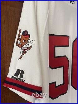 2017 Buffalo Bisons 30th Anniversary Game Worn #50 Jersey XL (NOBR)