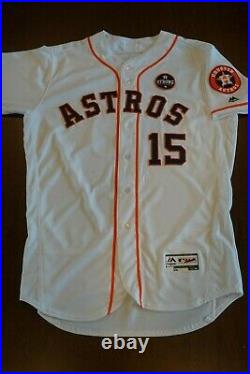 2017 Carlos Beltran Game Jersey Houston Strong Patch Astros