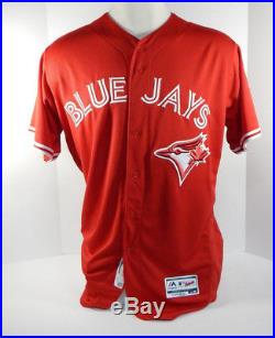 2017 Toronto Blue Jays Dwight Smith Jr #15 Game Issued Red Jersey BLU1176