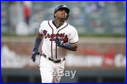 2018 Alanta Braves Ronald Acuna Jr Game Used 1st & 2nd Career Home Run Jersey