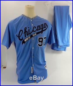 2018 Chicago White Sox Kashirsky #97 Game Issued Blue Jersey & Pants