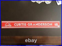 2018 Game Used Curtis Granderson Jersey and Nameplate Blue Jays Canada Day