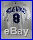 2018 Kansas City Royals Mike Moustakas #8 Game Used White Jersey 50 Miedema LOA