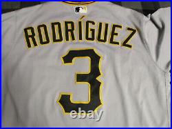 2018 Pittsburgh Pirates Sean Rodriguez Game Used Opening Day Jersey MLB Hologram