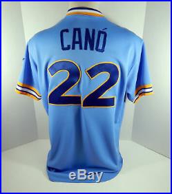 2018 Seattle Mariners Robinson Cano #22 Game Issued Blue 1979 TBTC Jersey Pants