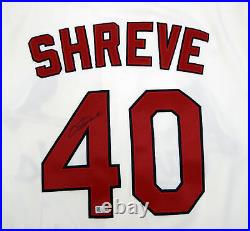 2018 St. Louis Cardinals Chasen Shreve #40 Game Issued Cream Jersey 1968 50th WS