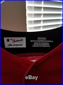 2018 Yadier Molina Game Worn BP All-Star Jersey St. Louis Cardinals Used 1/1