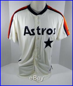 2019 Houston Astros Kyle Tucker #3 Game Issued Cream Jersey 1989 TBTC