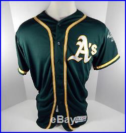 2019 Oakland A's Athletics Liam Hendriks #16 Game Issued Green Jersey 150 1717