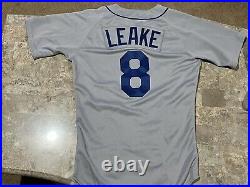 2019 Seattle Mariners Mike Leake Throwback Game Used Baseball Jersey Withpants MLB