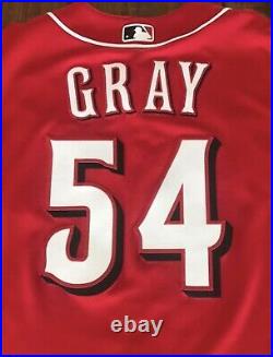 2019 Sonny Gray Game Used Jersey Cincinnati Reds