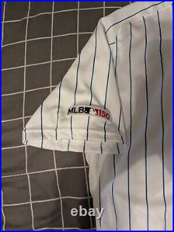 2019 Tony Kemp CUBS Game Team Issued Jersey MLB Authenticated