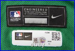 2020 Oakland Athletics Blank Game Issued Kelly Green Jersey Nike 40 710954S