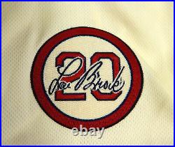 2020 St Louis Cardinals Russ Steinhorn #87 Game Used Cream Jersey Brock 20 P 46