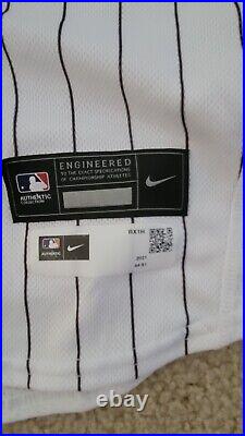 2021 Chicago White Sox Jonathon Lucroy #21 Game Issued White Jersey
