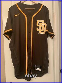 2021 san diego padres jersey / game used worn wil myers