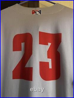 2022 Denzel Clarke Stockton Ports Game Worn Jersey Used Oakland A's Team Issued