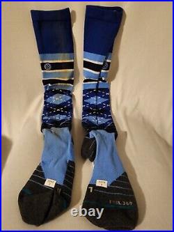 2022 Jazz Chisholm Game Used Miami Marlins Father's Day Socks