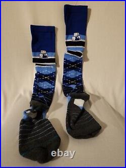 2022 Jazz Chisholm Game Used Miami Marlins Father's Day Socks