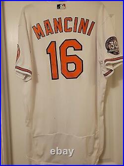 2022 Orioles Trey Mancini 30th Anniv. Camden Yards Game-used, Worn Home Jersey