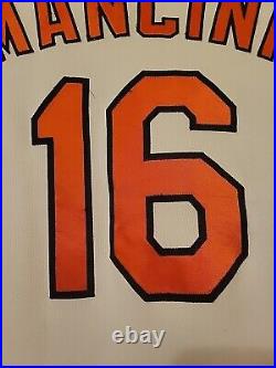 2022 Orioles Trey Mancini 30th Anniv. Camden Yards Game-used, Worn Home Jersey