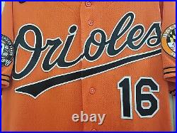 2022 Orioles Trey Mancini 30th Anniv. Camden Yards Team Issued Game Jersey 46