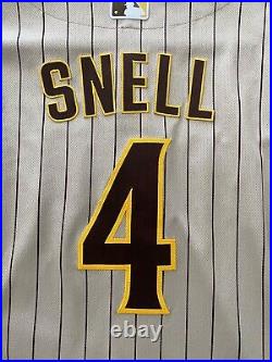 2023 Blake Snell San Diego Padres Game Used Worn Road Alt Brown Jersey Cy Young