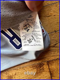 2023 Game WornIssued London Series Chicago Cubs Mark Leiter Jr. Jersey size 46