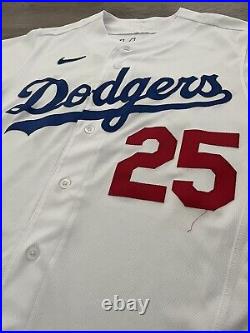 2023 Los Angeles Dodgers Kolten Wong Game Worn Used Jersey Rare MLB Cardinals