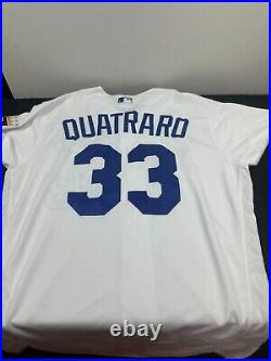 2024 Kansas City Royals Matt Quatraro #33 Game Issued White Nike Jersey