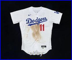 A. J. Pollock Los Angeles Dodgers Game Worn 2020 Home Run Jersey MLB Authentic