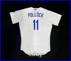 A. J. Pollock Los Angeles Dodgers Game Worn 2020 Home Run Jersey MLB Authentic