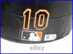 ADAM JONES Baltimore Orioles Game Used Worn Helmet