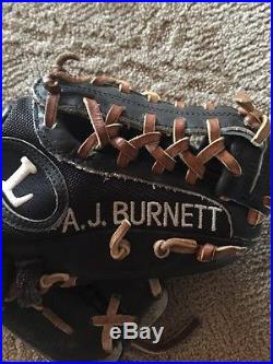 AJ Burnett game Used Glove