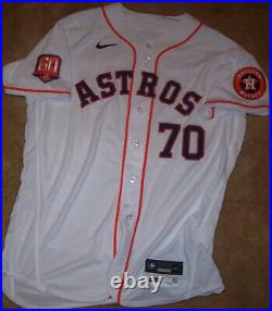 ANDRE SCRUBB (Houston Astros) #70 2022 Game/Team Issued JERSEY