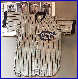 Antique Baseball 1910 Chicago Cubs Game Used Uniform/jersey Rare & Vintage