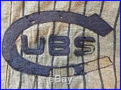 Antique Baseball 1910 Chicago Cubs Game Used Uniform/jersey Rare & Vintage