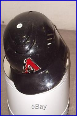 ARIZONA DIAMONDBACKS Brad Ziegler game-used black #29 batting helmet (2012-2014)