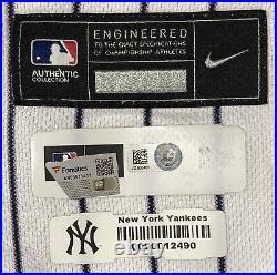 Aaron Hicks Game Used New York Yankees 2022 ALDS Home Jersey Fanatics+MLB