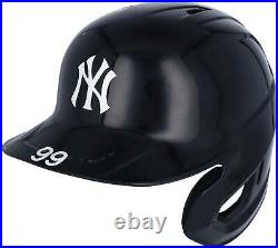 Aaron Judge New York Yankees PU #99 Navy Batting Helmet from 2021 MLB Season