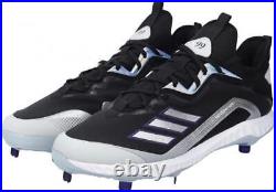 Aaron Judge New York Yankees PU Black & Silver Adidas Cleats 2021 MLB Season