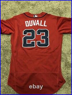 Adam Duvall Game Used Atlanta Braves Jersey MLB Authenticated